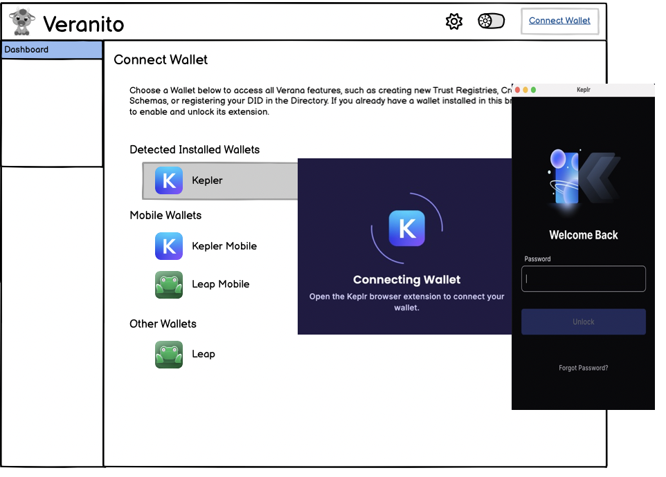 connect wallet ext